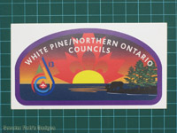 CJ'13 White Pine/Northern Ontario Councils Sticker
